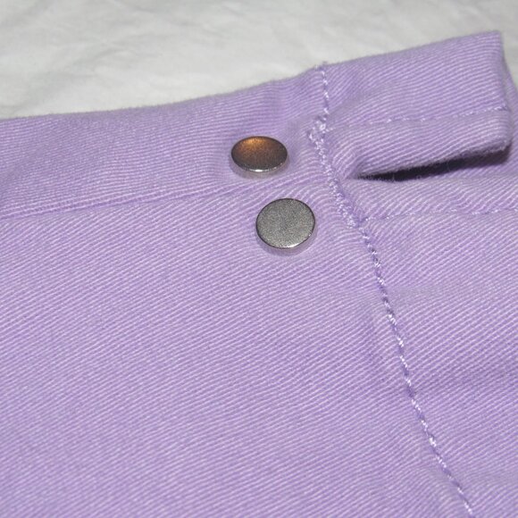 NWT GLORIA VANDERBILT Amanda Pull-On Bermuda Purple Shorts Size 18– Slimming - Picture 7 of 7